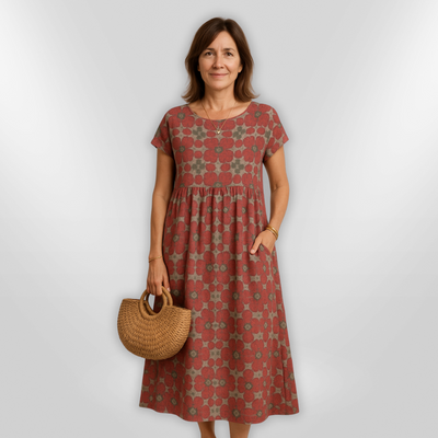 MARGOT | Robe Midi Fleurie