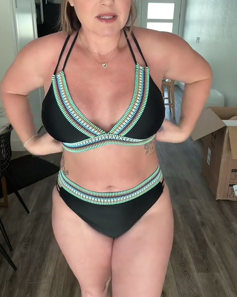 Bikini Sexy Mode Confortable Deux-Pièces