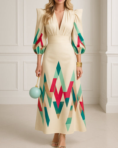 DAROSE - ROBE MAXI STYLÉE