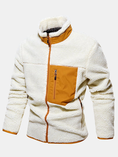 Veste en fausse fourrure Teddy zippée CRERI