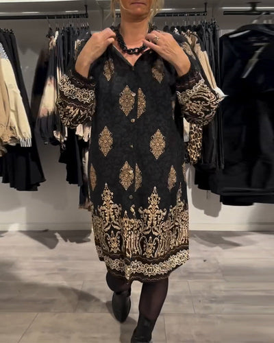 Ilse | Robe vintage inspirée avec boutons