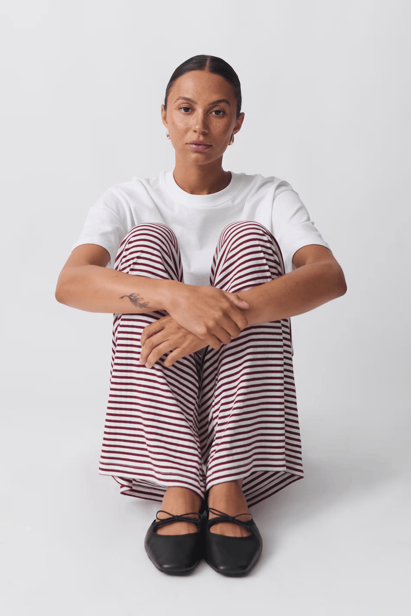 Sofie | Pantalon rayé confortable