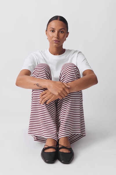 Sofie | Pantalon rayé confortable