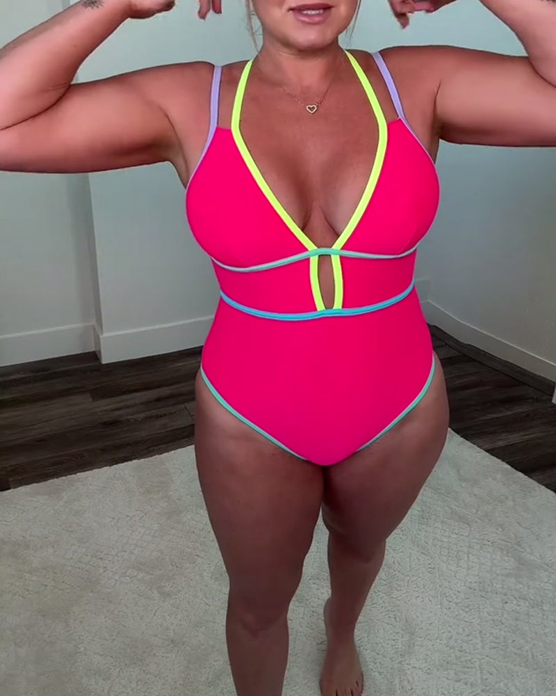 Maillot De Bain Sexy Mode Une Pièce