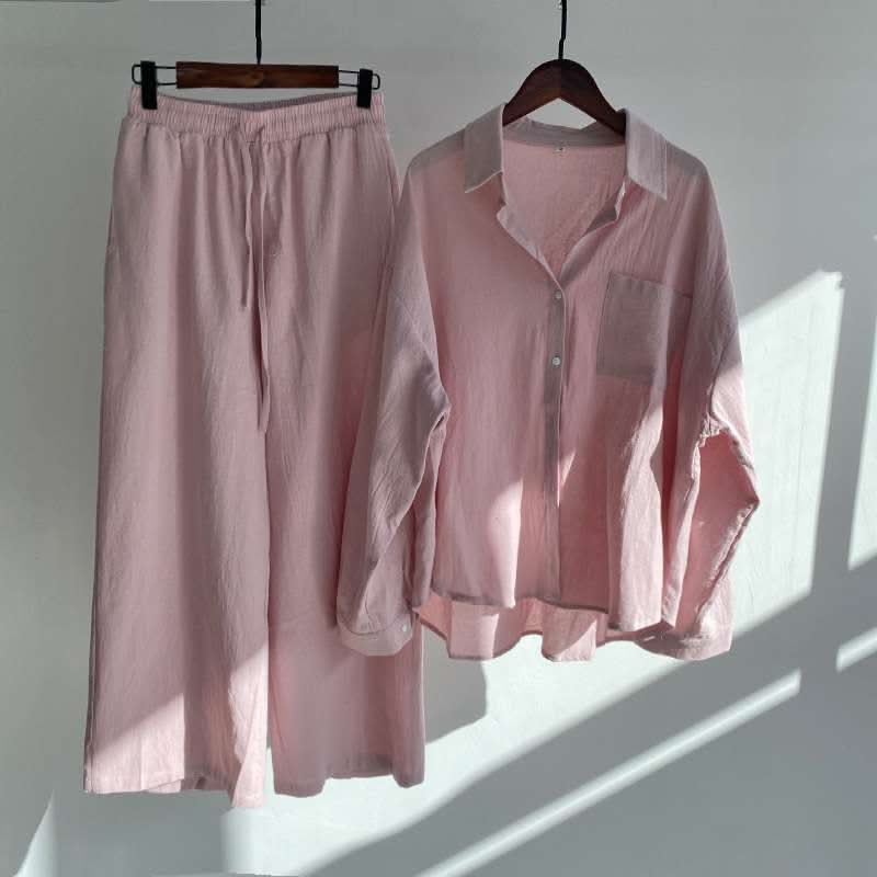 Morgane™ | Ensemble Coton-lin Élégance Confort