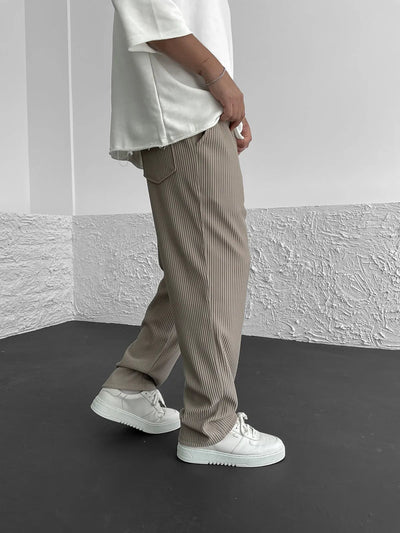 Pantalon Confort en Velours Côtelé