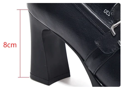 Ella | Mocassins à talons