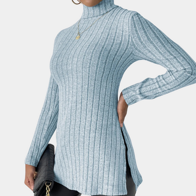 RUE - Pull Épais à Col Montant pour Femmes