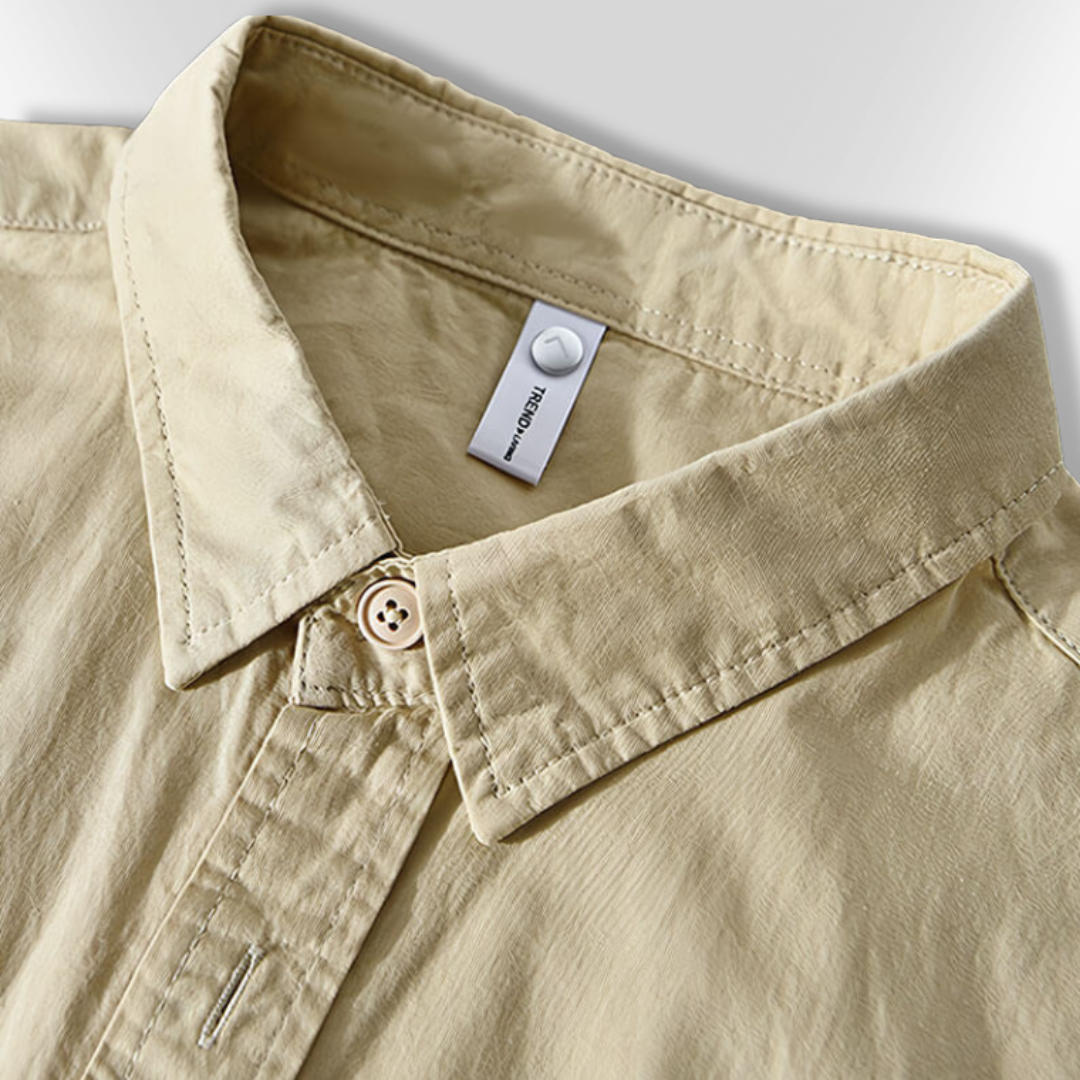 SHIBUYA | Chemise classique en coton