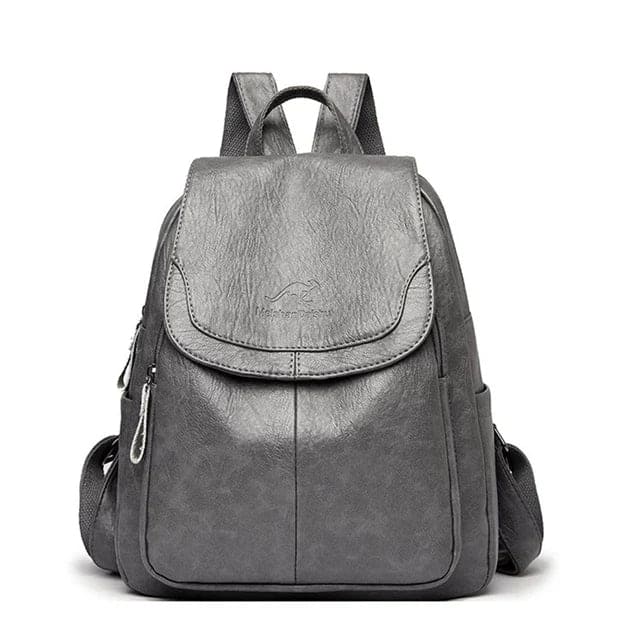 Sac à dos en cuir antivol pour femmes élégantes | Edah