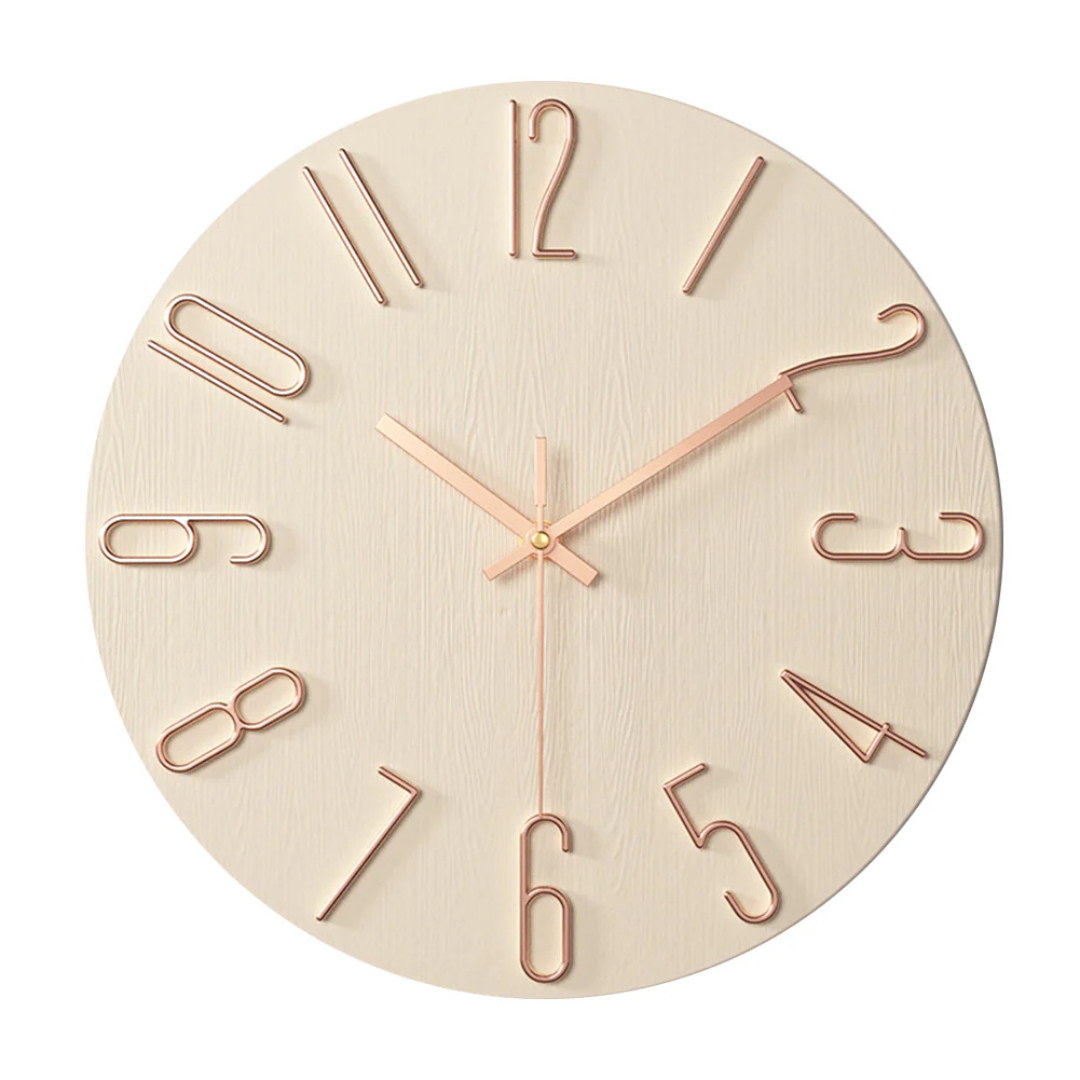 Noble - Horloge murale moderne pour le salon