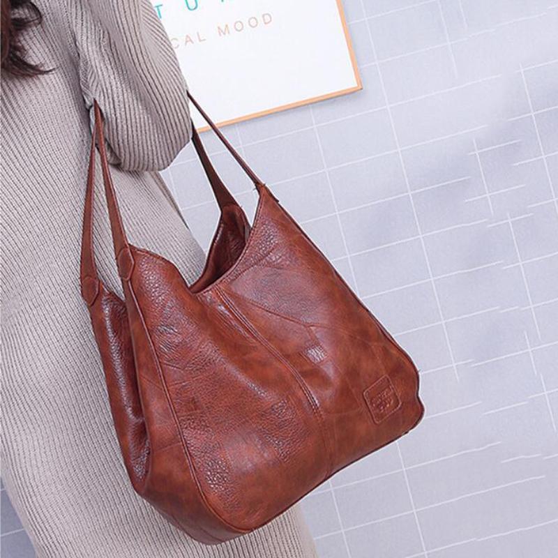 KARLIE™ - SAC EN CUIR VINTAGE ÉLÉGANT