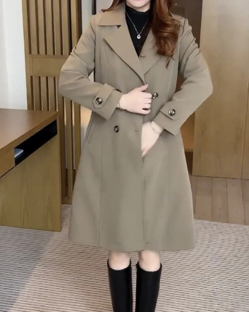 NADIANA - TRENCH EN LAINE