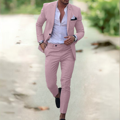 Viktor | Ensemble costume en lin pour un style raffiné