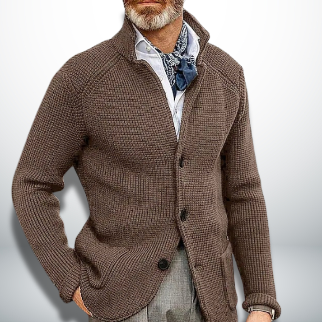 Tiberio | Cardigan pour homme doux et élégant