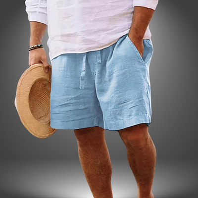 Zach | Short en lin fait main