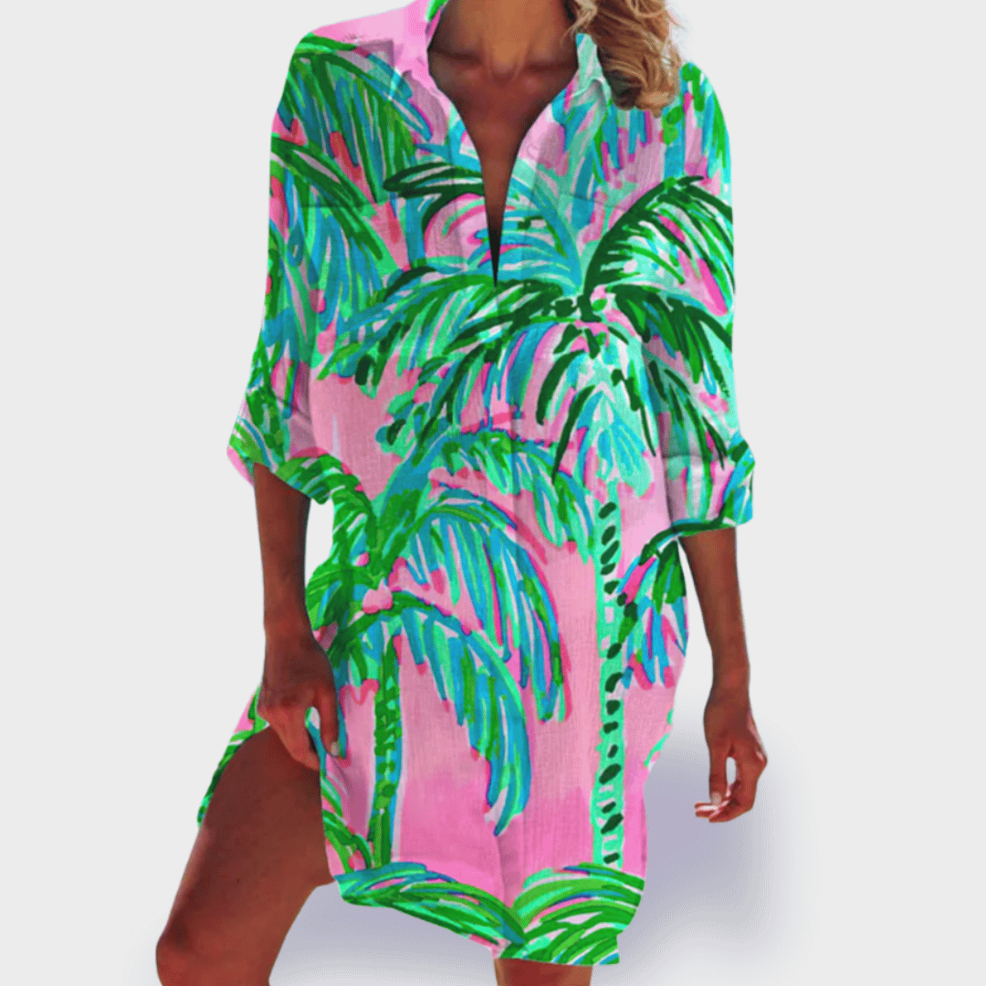 Beate | Chemise d'été en coton de qualité supérieure