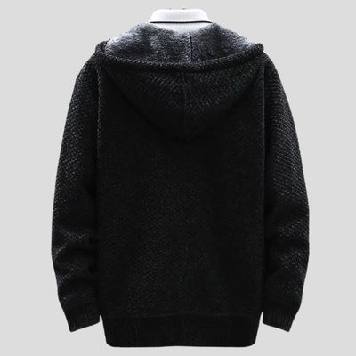 Sweat à capuche en tricot Oslo