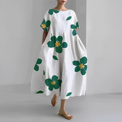 MAGNIFIQUE | Robe avec Flair Espagnol | Robe d'Été Élégante