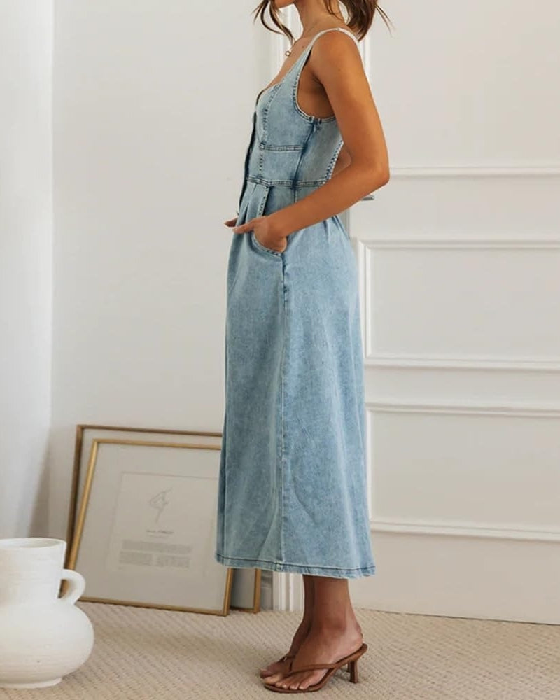 JAYLIN - Robe en denim classique