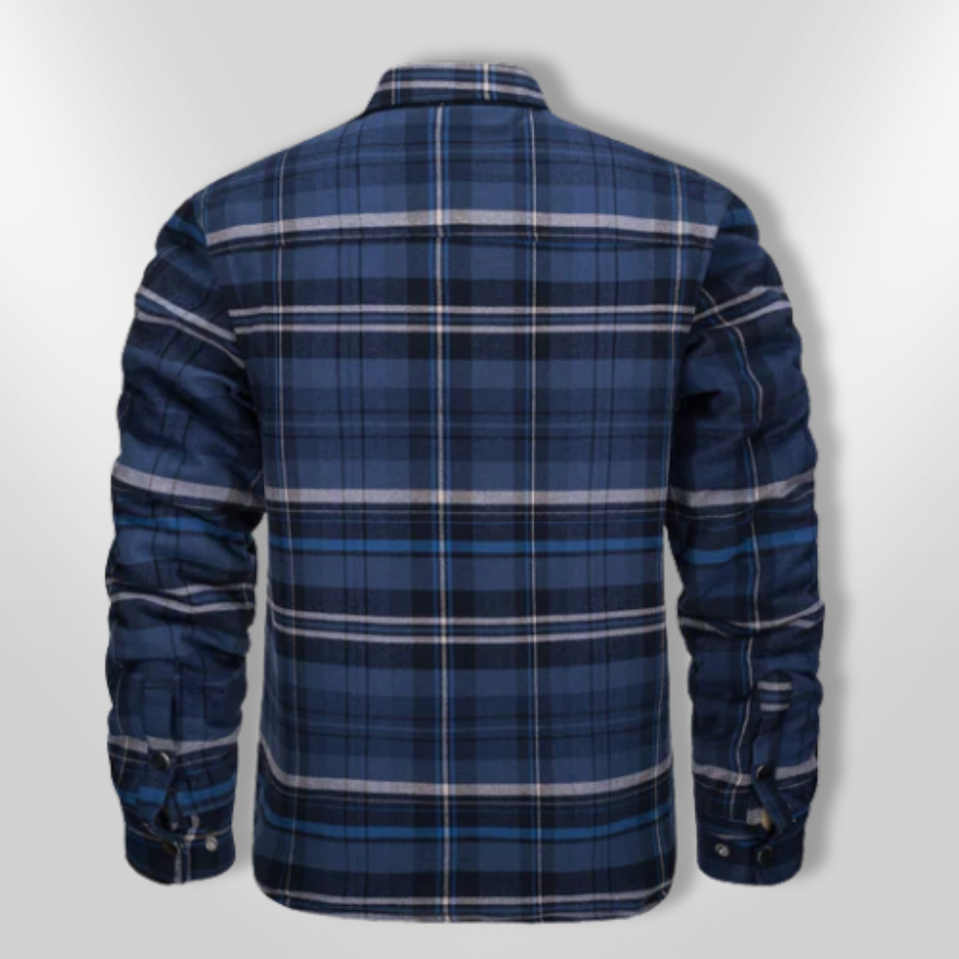 ALEX | Blouson bomber à carreaux