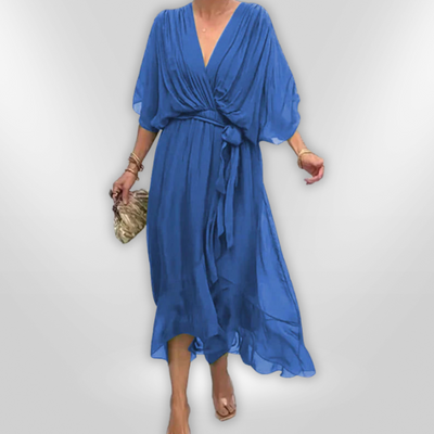 MONICA | robe en mousseline de soie