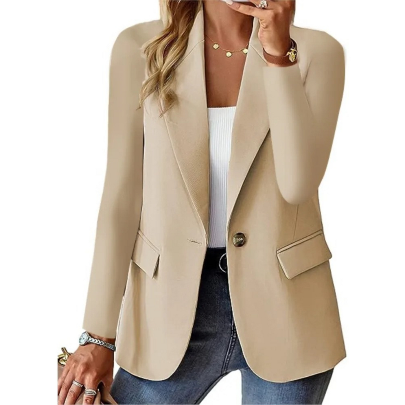 Elena | Blazer décontracté sur mesure