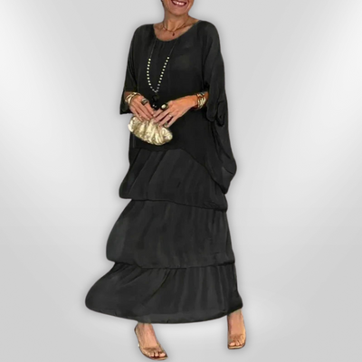 VENISA | robe en mousseline de soie