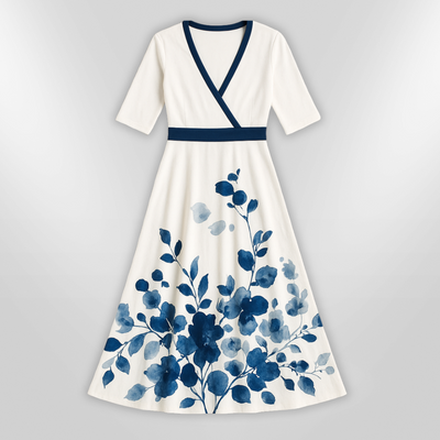 ELEANOR | Robe Florale Fluide