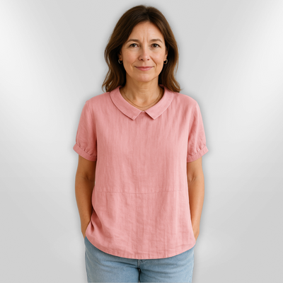 MABEL | Blouse à Col Classique
