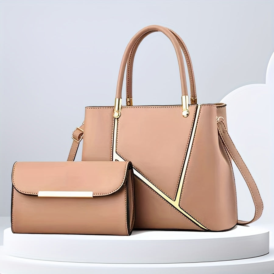 Amanda - Élégant ensemble de sacs à main 2 pièces pour un look d'automne chic