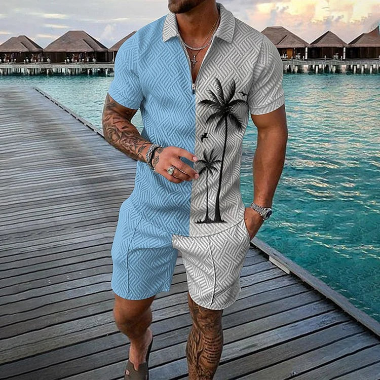 Ensemble polo et short Coconut Tree