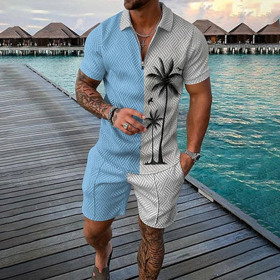 Ensemble polo et short Coconut Tree