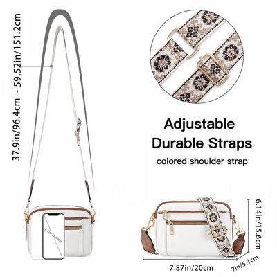 Camilla | Sac à bandoulière en cuir finement travaillé