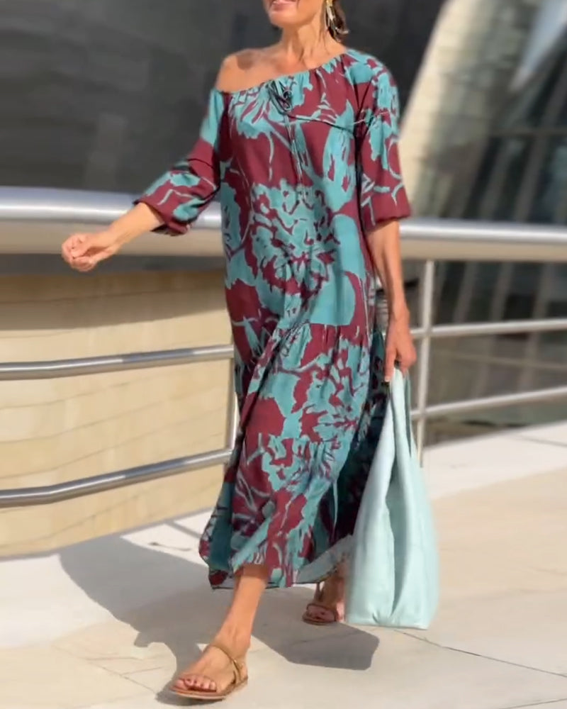 Robe Imprimée Bohème