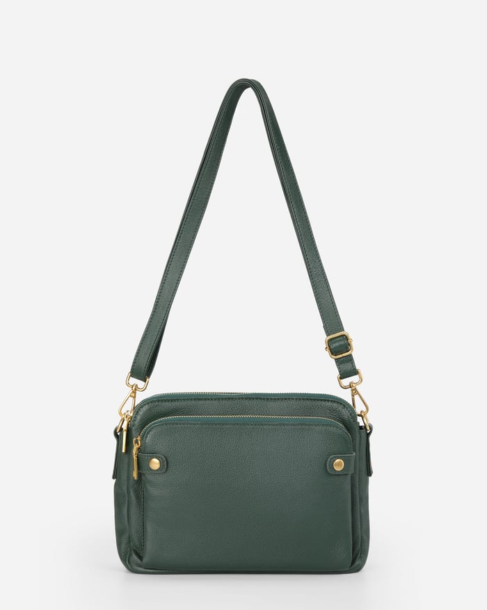 KIM™ - SAC À BANDOULIÈRE EN CUIR PRATIQUE ET ÉLÉGANT