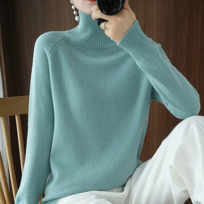 Marlene™ - Pull décontracté ample avec col montant