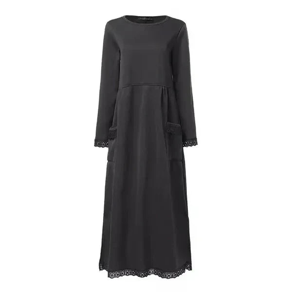 Noa™ | Robe Maxi Laine & Coton