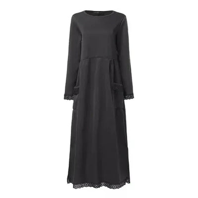 Noa™ | Robe Maxi Laine & Coton