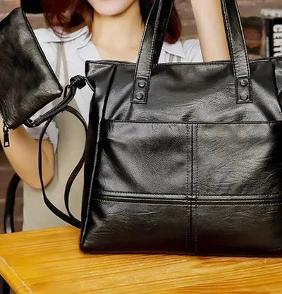 ANNELIES™ - SAC EN CUIR VEGAN RÉTRO