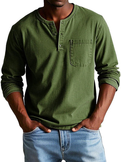 T-shirt boutonné