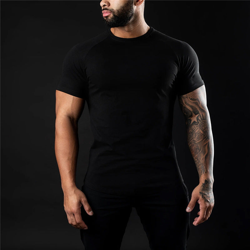 Charles | T-Shirt Plaine Pour Hommes | Manche Courte