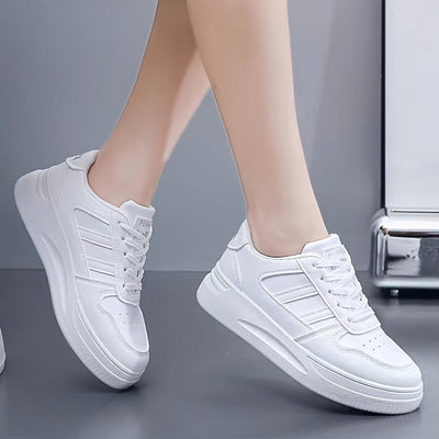 Juliette | Chaussure À Lacets Pour Femme | Blanche