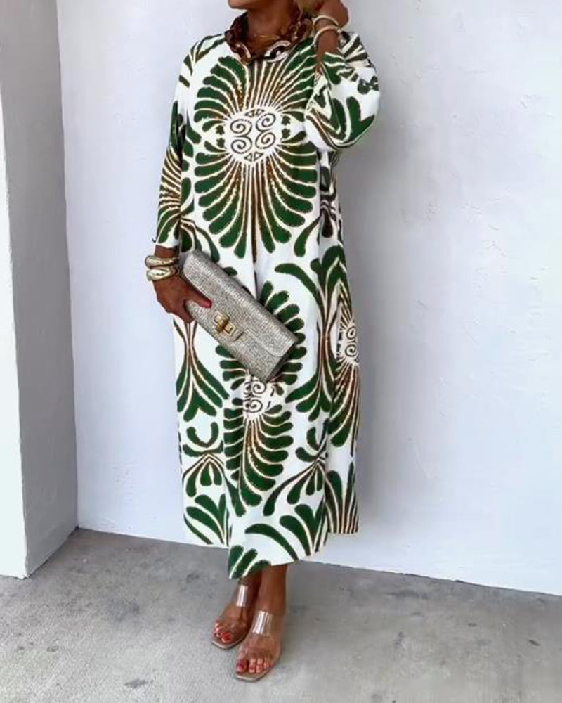 Robe Lâche Style Vacances