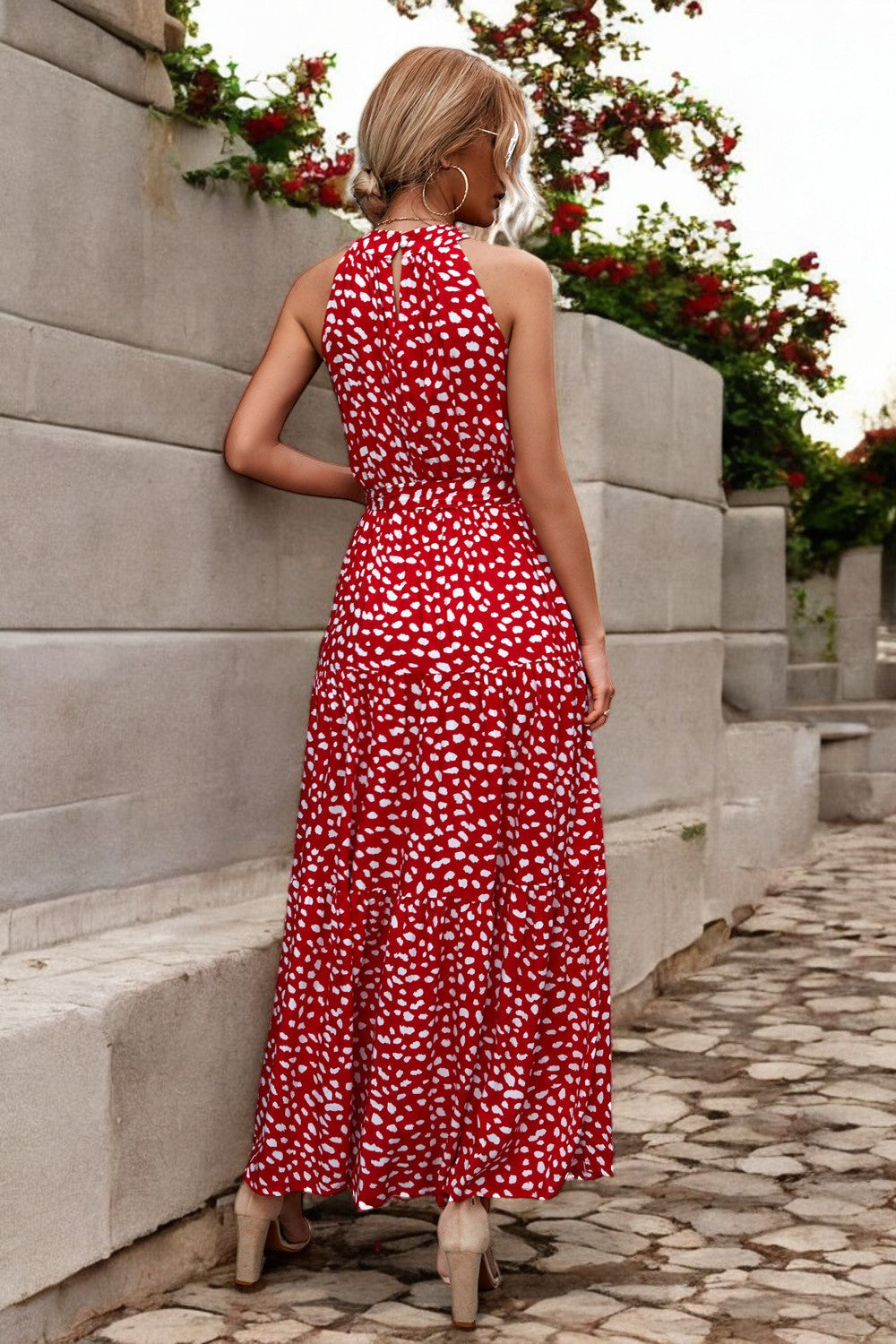 Solène | Robe d'été Dos nu pour femme | Maxi