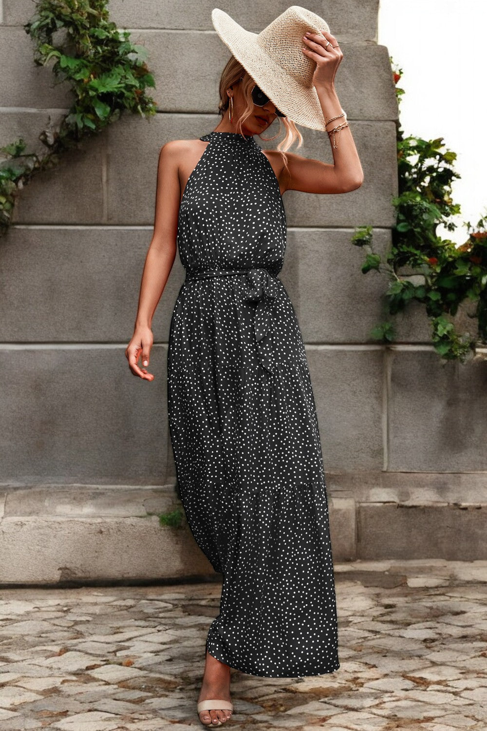 Solène | Robe d'été Dos nu pour femme | Maxi