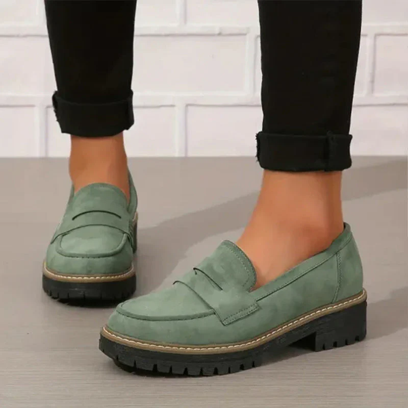 ⏳Temps limité 50% de réduction💥Mocassins confortables et épais pour femmes avec plateforme