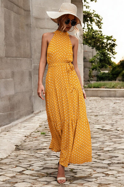 Solène | Robe d'été Dos nu pour femme | Maxi