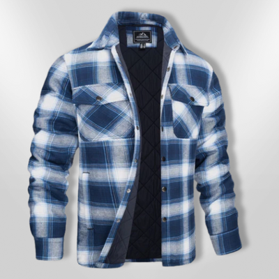 ALEX | Blouson bomber à carreaux