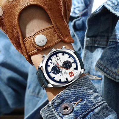 Montre Chronographe Sportive Militaire Étanche